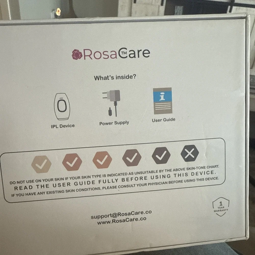 Rosa Care Laser Hair Removal IPL‎ Device